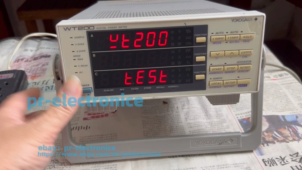Yokogawa WT200 Power Analyzer#pr