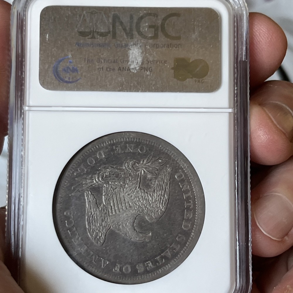 1843 Seated Liberty Dollar NGC VF-35