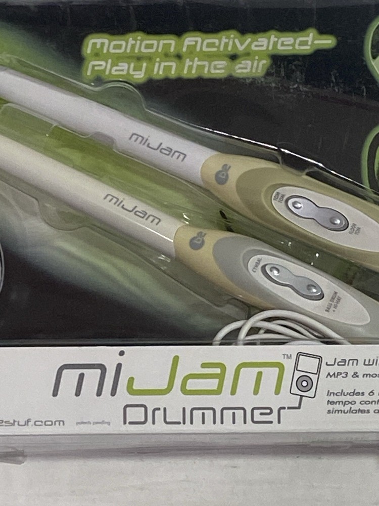 B2 MiJam Drummer Motion Activated iPod Electronic Drumstick Simulator