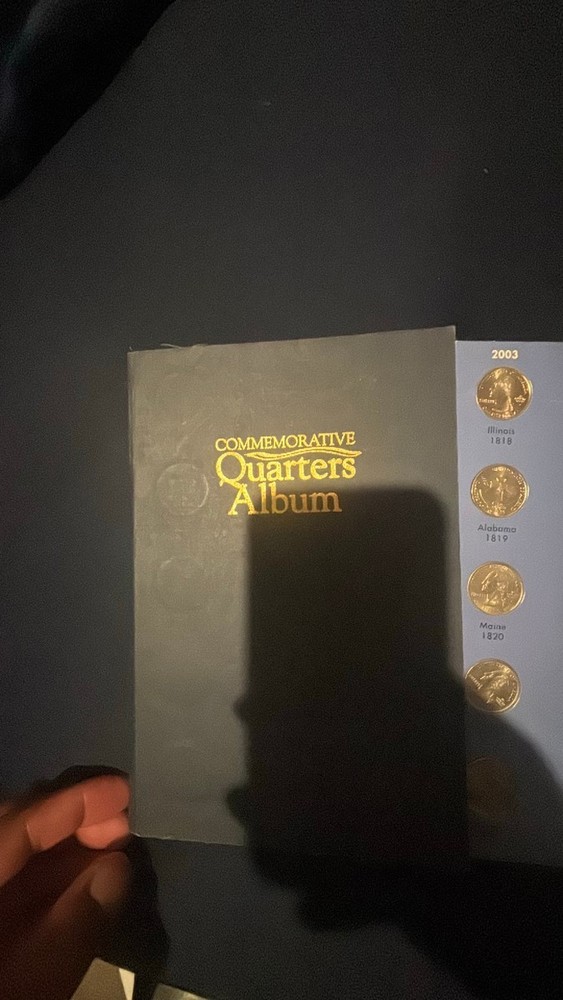 50 State Commemorative Quarters Collection Folder Set