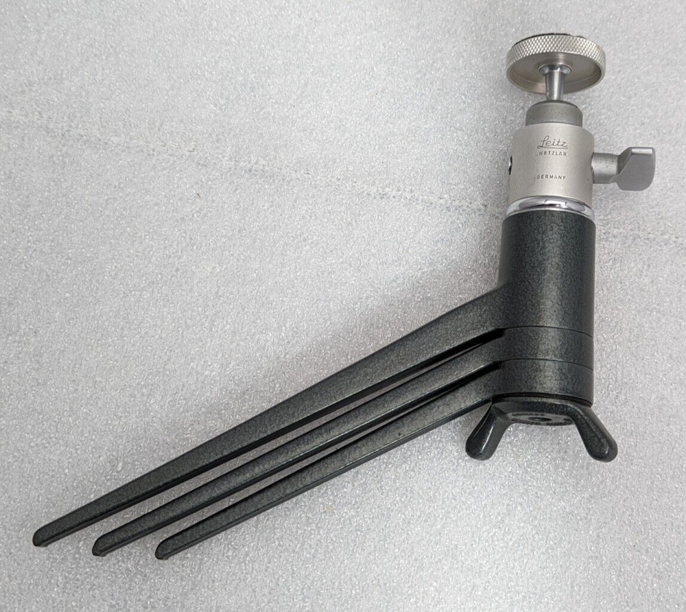 Vintage Leitz Wetzlar Mini Tabletop Tripod & Ball & Socket Head