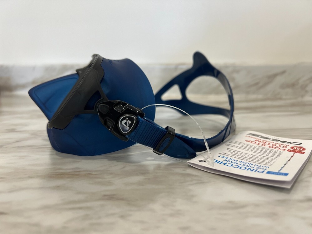 Cressi Calibro Mask - Blue Nery - Open Box/Returned