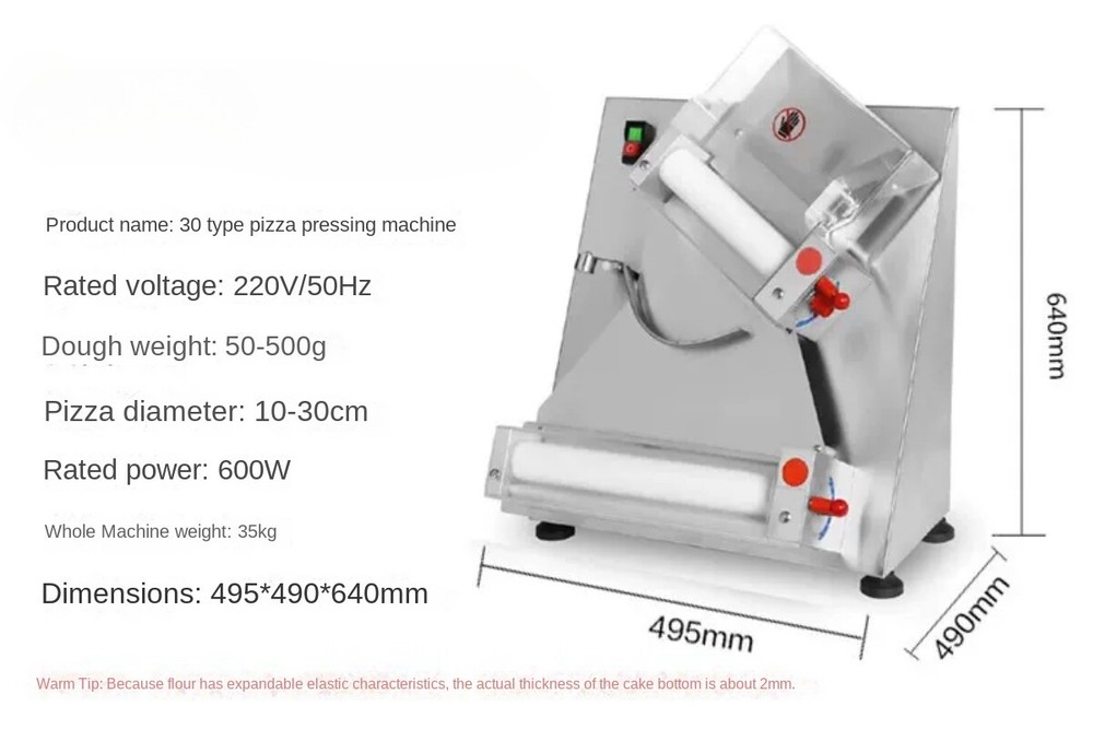 Pizza Forming Machine Pressing Machine Pizza Crust Pizza Forming Machine