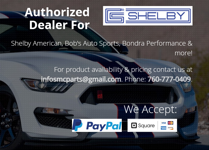 2015-2020 Ford Mustang GT350/GT350R Official Shelby Shift Knob - 4 Color Choices