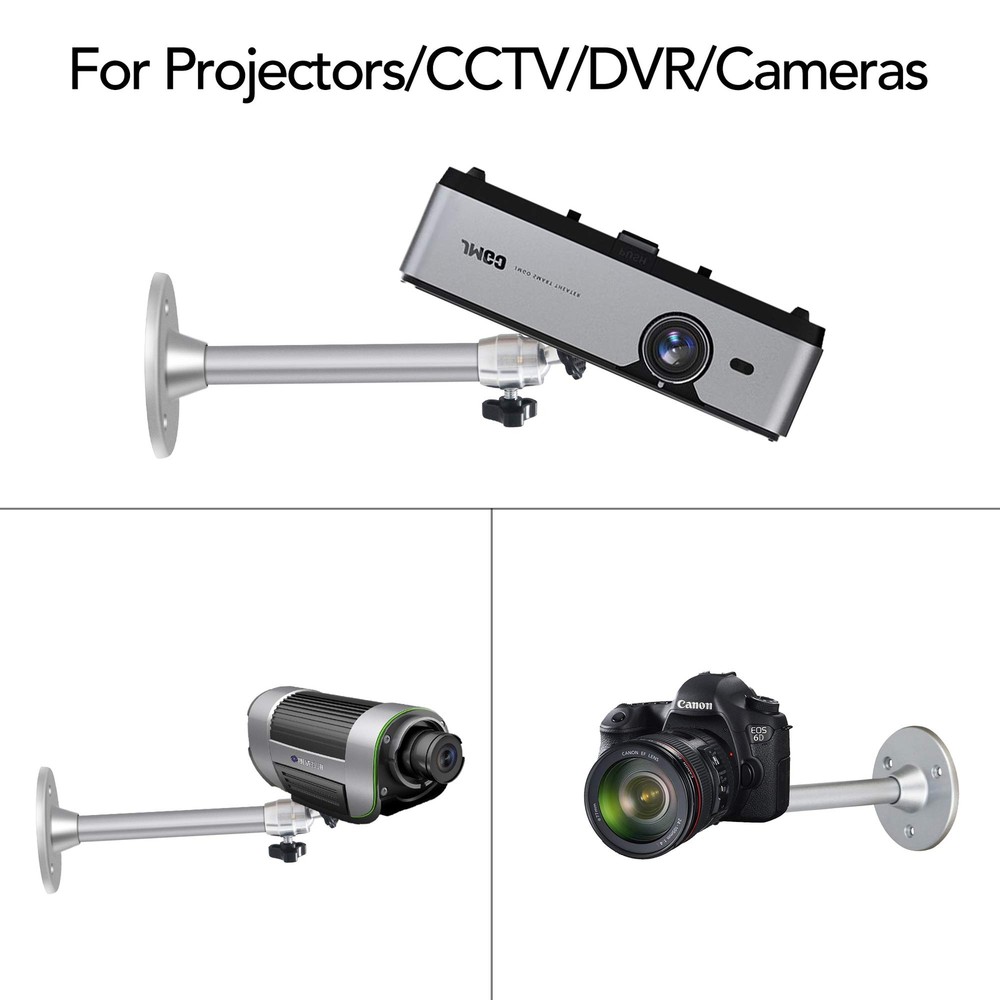 Mini Ceiling Projector Mount For Projectors Cctv Dvr Cameras Compatible With Qkk