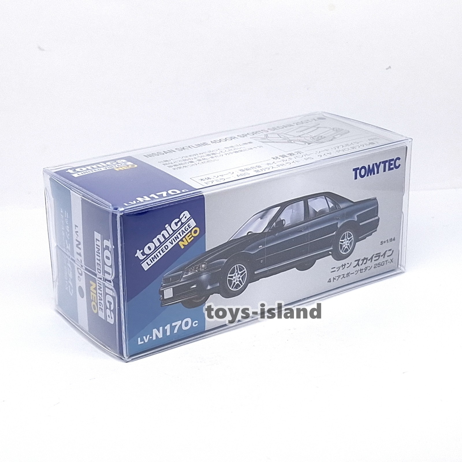 Tomica Limited Vintage LV-N170c NISSAN SKYLINE 4DOOR SPORTS SEDAN 25GT-X TOMYTEC