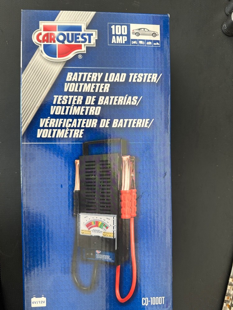 NEW CARQUEST LOAD TESTER/ VOLTMETER 100 amp