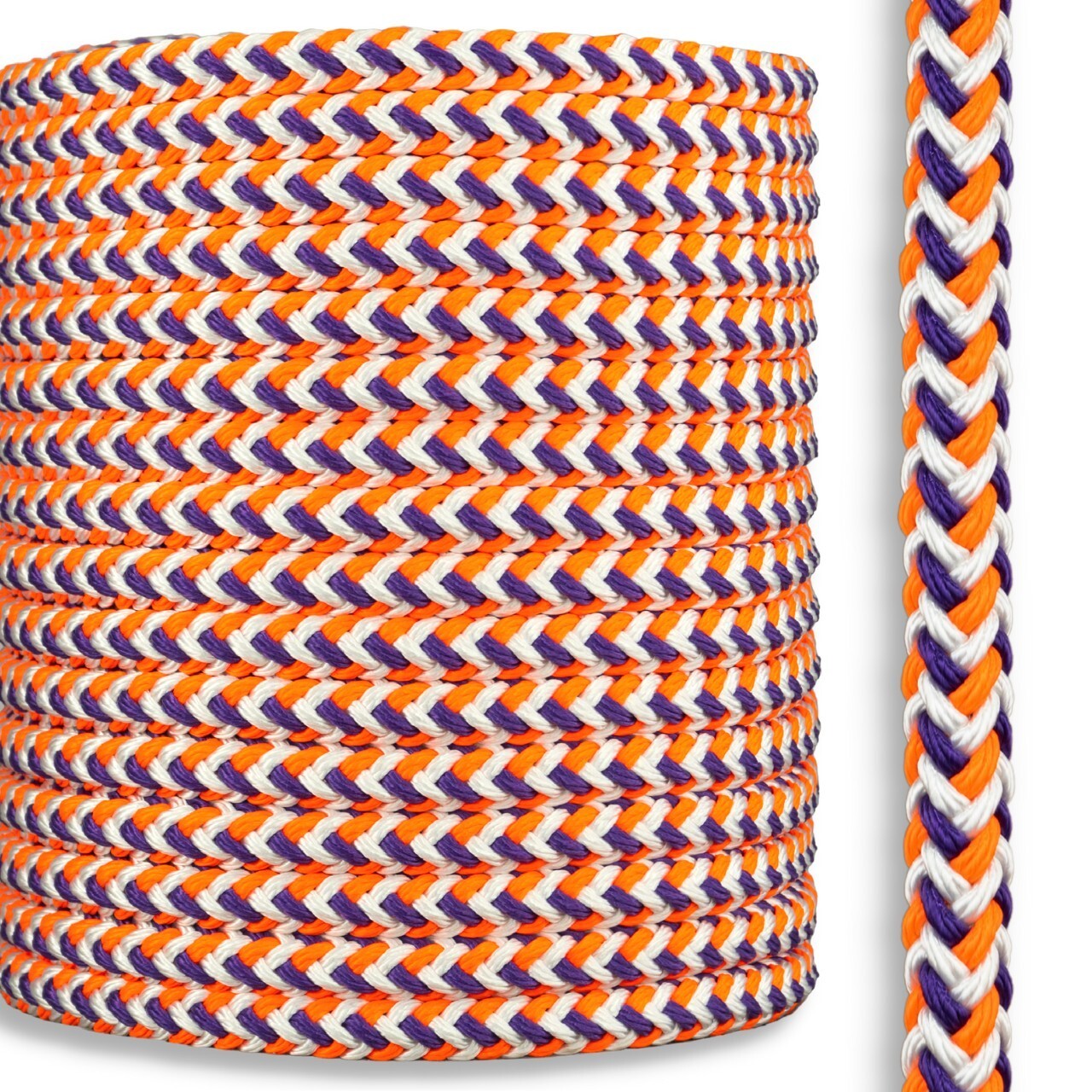 V-HEX Arborist Bull Rope Strong Tree Hoist Rigging Line Arbor Utility Polyester