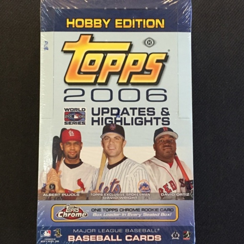 2006 Topps Updates & Highlights Baseball Hobby Box