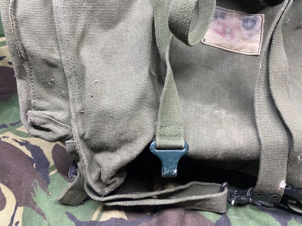 Original British Army 58 Pattern Webbing Back Pack