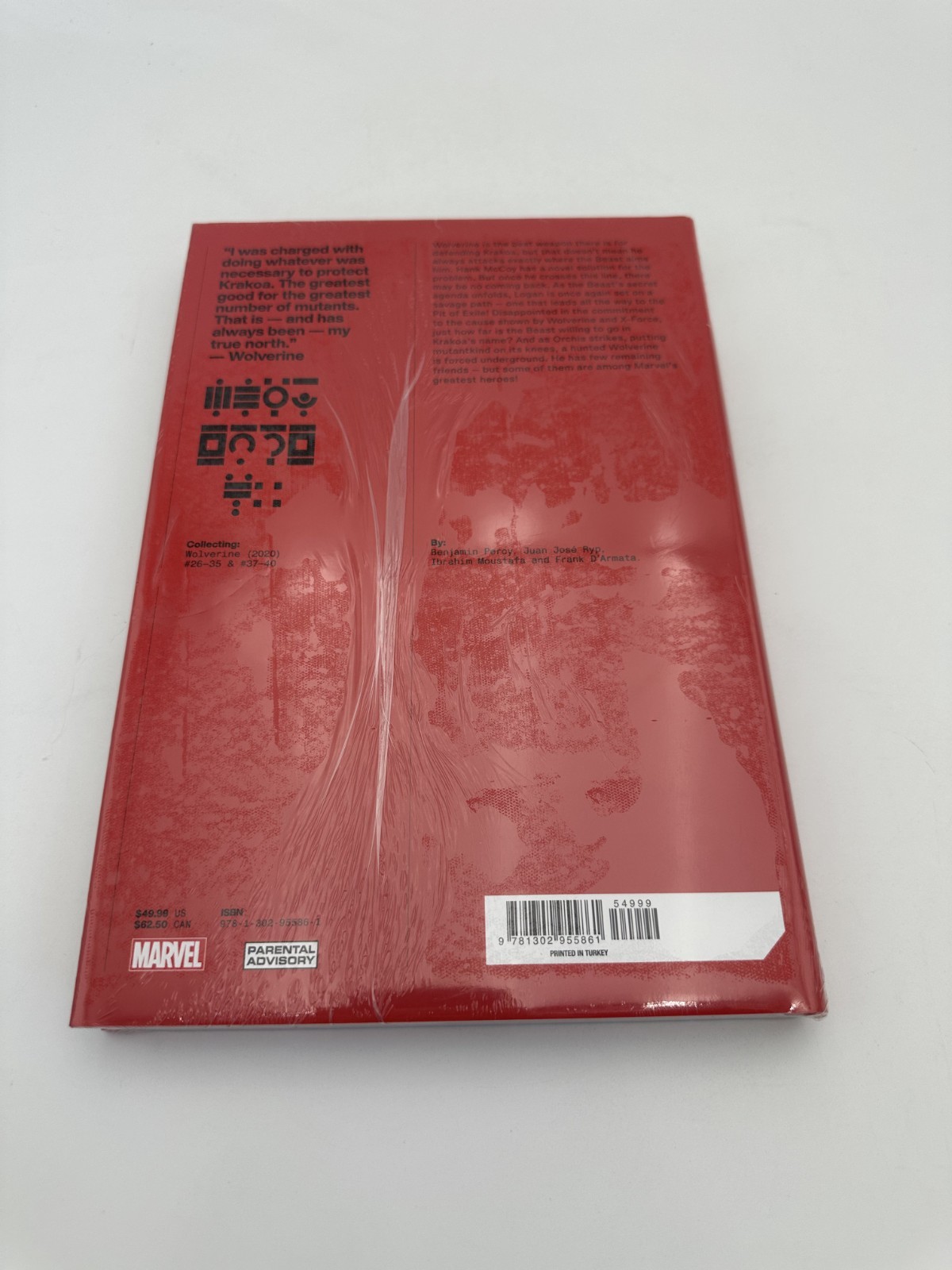 WOLVERINE BY BENJAMIN PERCY VOL. 3 HC