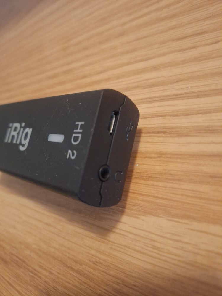 IK Multimedia iRig HD 2 Digital Guitar Interface for IOS/USB