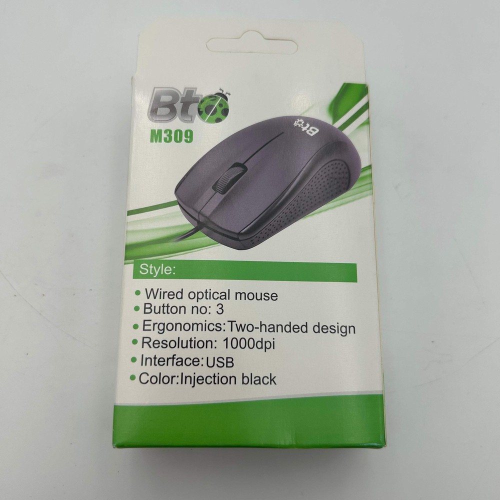 Bt M309 Optical Mouse + Keyboard Bundle Black - Open Box