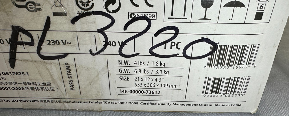 Behringer Eurocom SPL3220 STEREO MULTIBAND SOUND PROCESSOR - USED/WORKS