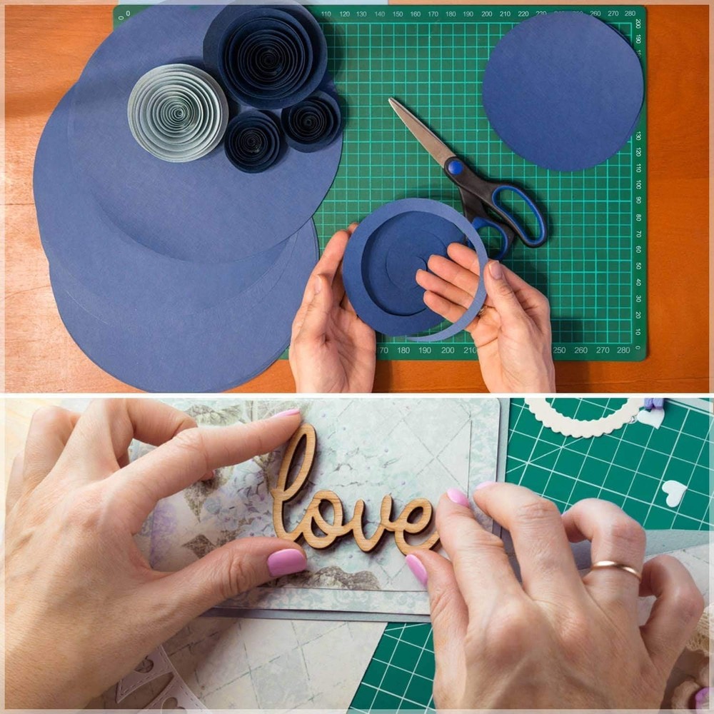 Versatile 12x9 Double-Sided Crafting Mat - Perfect for Precision Sewing Projects