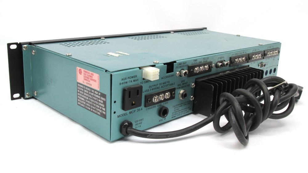 Bogen MCP35A Intercom Console Master Controller/Control Panel #413