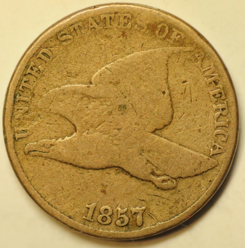 mw30198 Flying Eagle Cent 1857