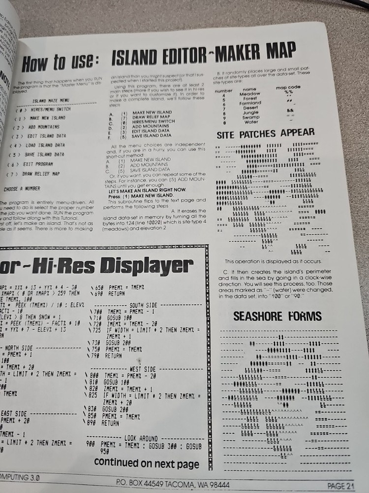 Hardcore Computing Magazine 1982 Apple Computer