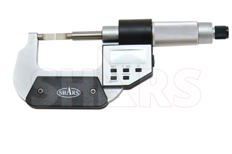Shars 0-1" Electronic Blade Micrometer NEW P]