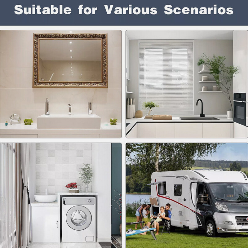 3500W 110V Mini Electric Tankless Instant Water Heater Shower Bathroom Device