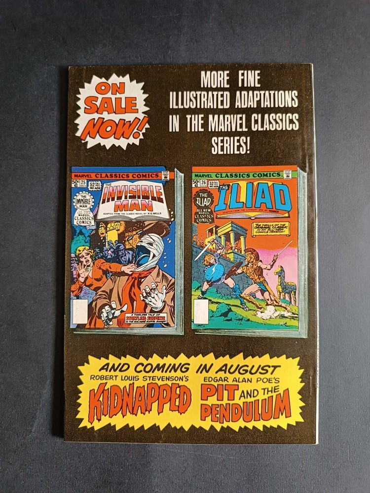 THE ILIAD MARVEL CLASSICS COMICS No. 26 MARVEL Comic (1977)