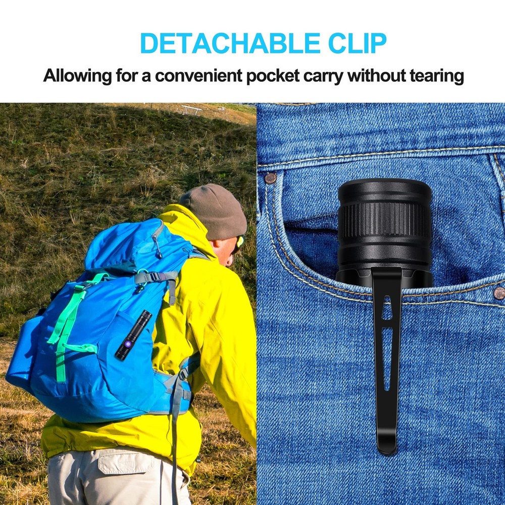 DARKBEAM LED Flashlight A300-White light, A300 White Light - 1 PACK