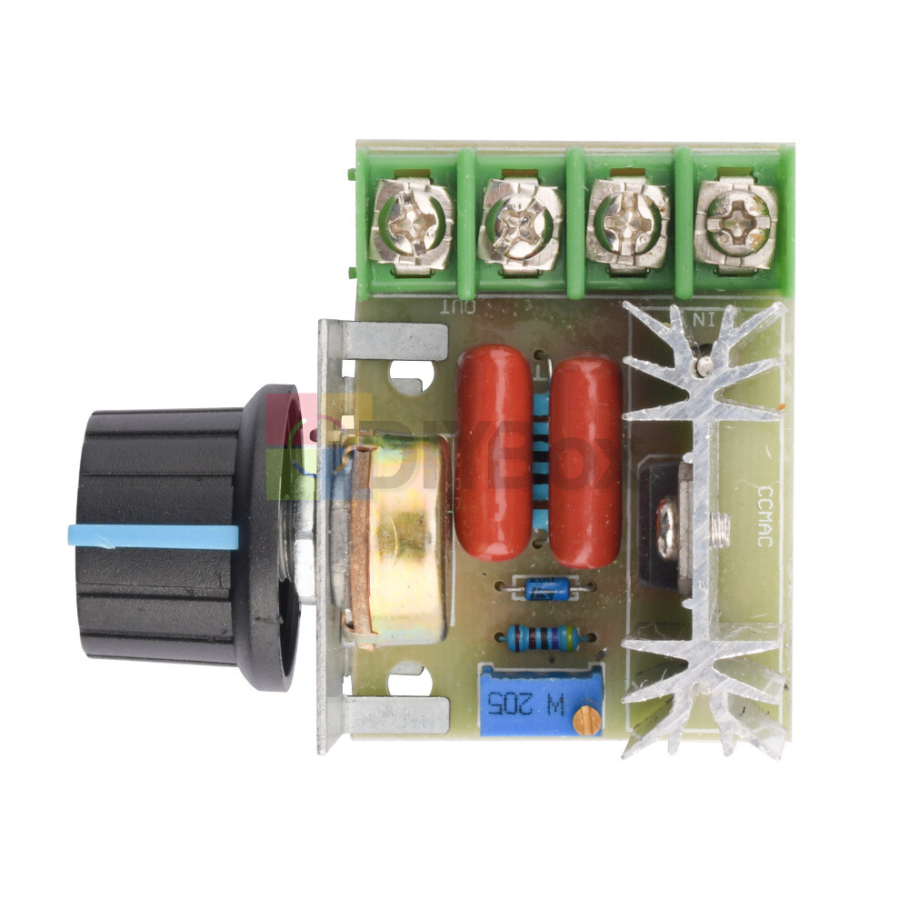 4X 2000W AC Speed Controller SCR 220V Voltage Regulator Dimmers Thermostat