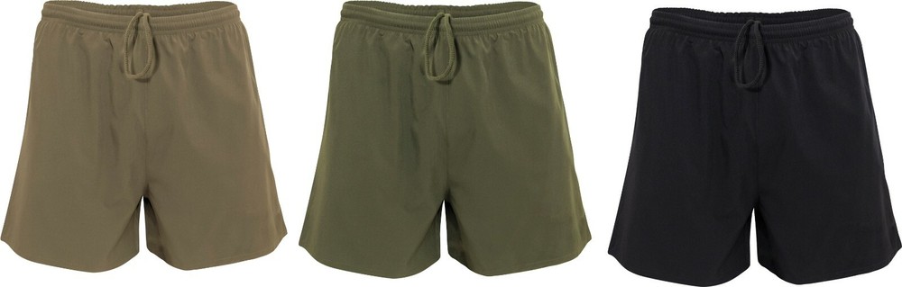 Physical Training PT Shorts Solid Work Out Running Exercise Gym Short