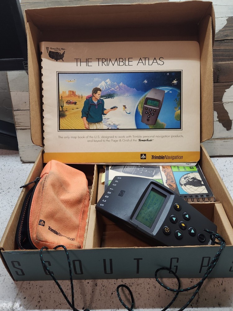 Trimble Navigation 17319 Scout Master GPS With Case Box User Manual