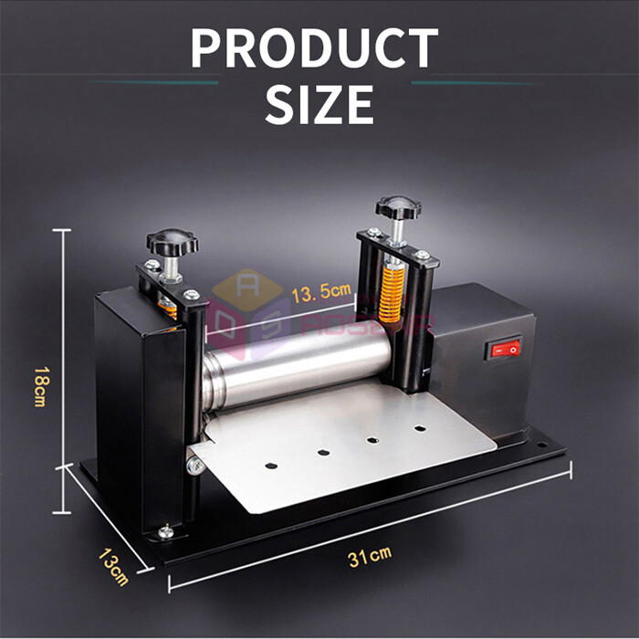 Electric Leather Drawing Machine Shoulder Strap Cylinder leather Press laminator