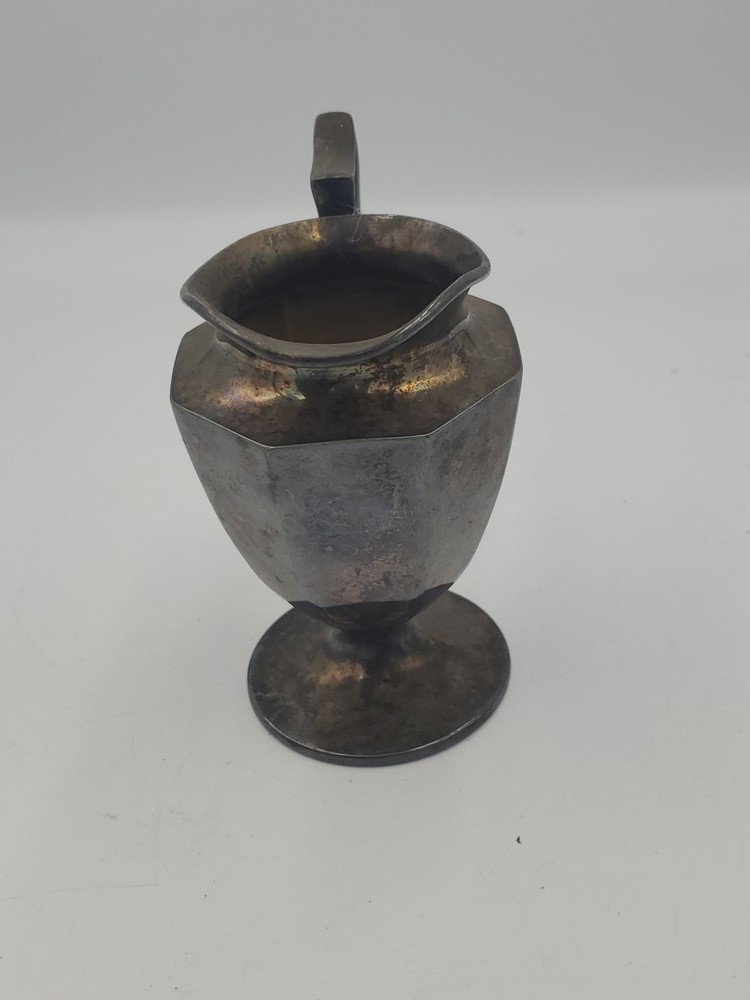 Vtg Silver Plate Creamer 5 Inches
