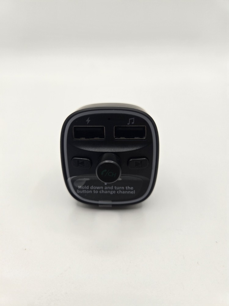 LENCENT Bluetooth 5.0 FM Transmitter Dual USB Wireless Radio Adapter - Tested