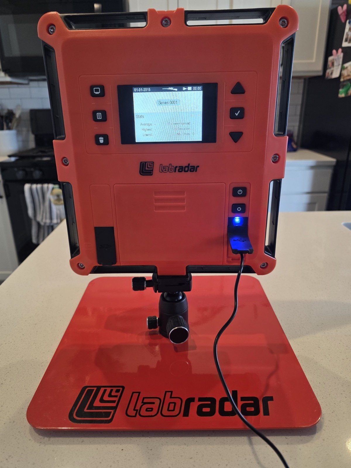 Labradar chronograph