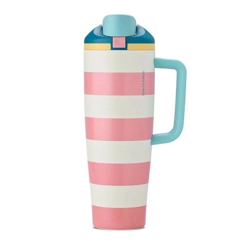 Owala Cabana Breeze 40 oz. AUTHENTIC FreeSip Tumbler Birthday Bash Splash*Gifts