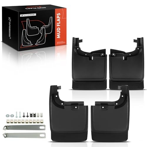 Set of 4PCS Mud Flaps Splash Guards Mudflaps with Hardware Compatible with