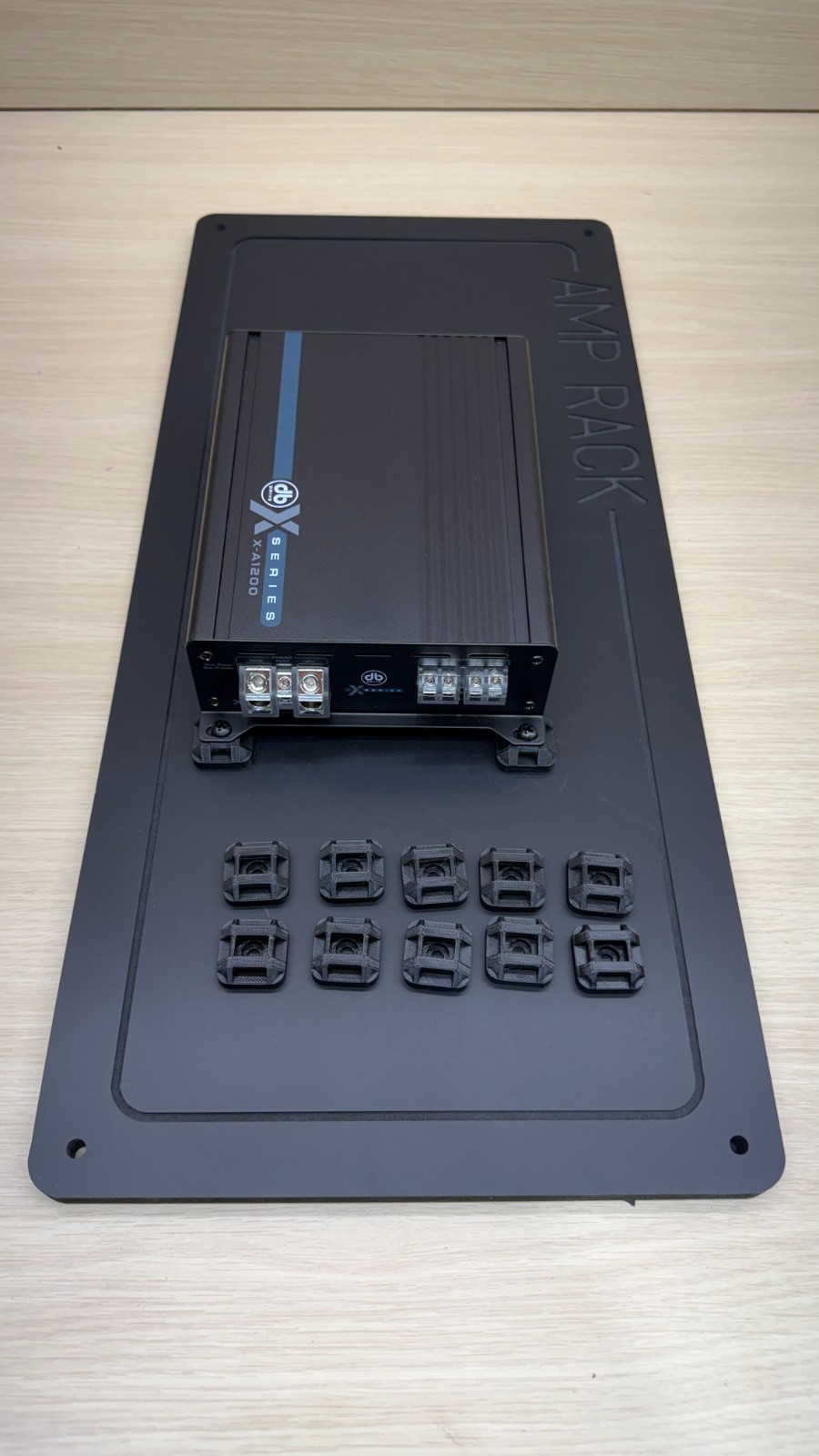 10 X Amplifier Spacer - Risers Mounts Base Holders Abs Plastic