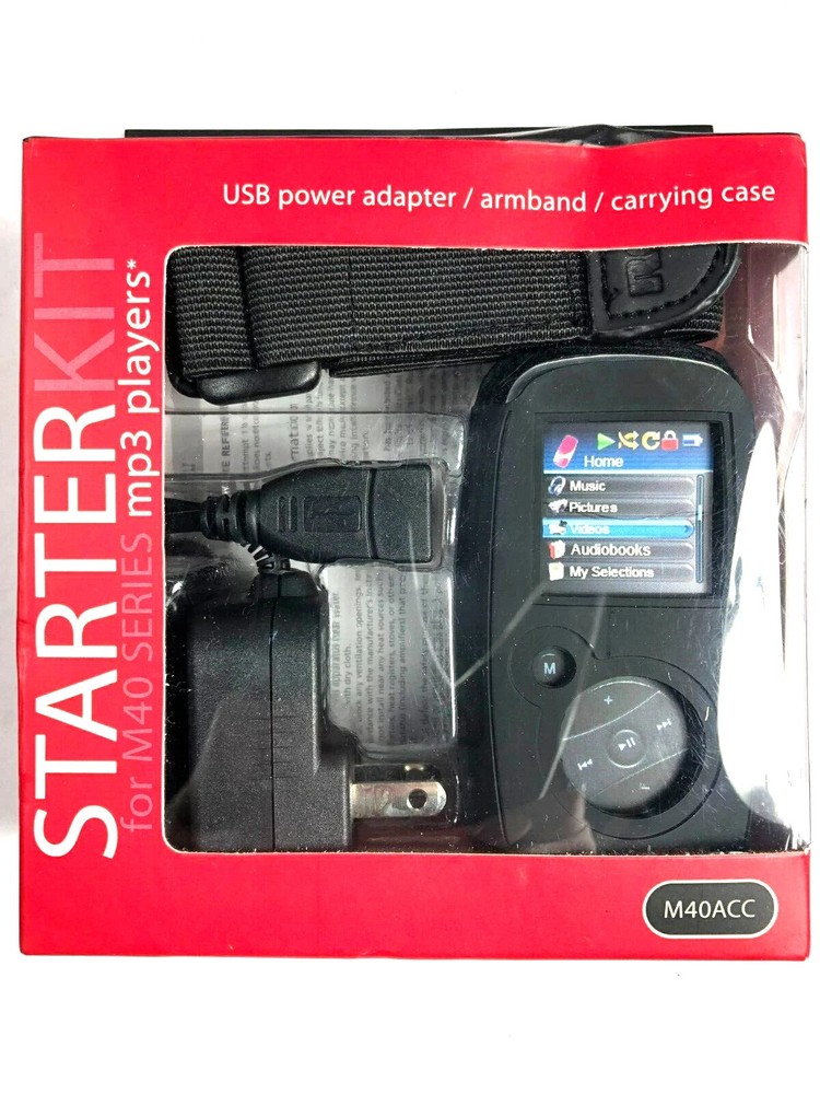 Starter Kit for M40 Series mp3 Player
