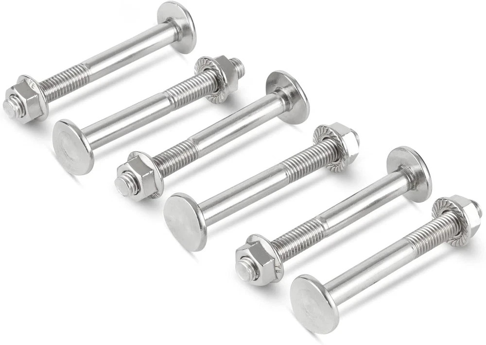 HYDROTOOLS Pool Ladder Step & Hardware Replacement – One Size Bolt Repair Kit...