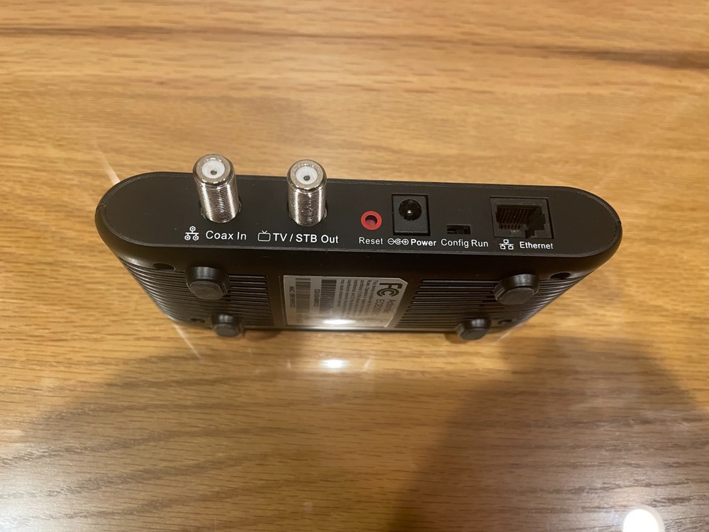 Actiontec ECB2500C MoCA Network Adapter Ethernet Over Coax With Power Supply