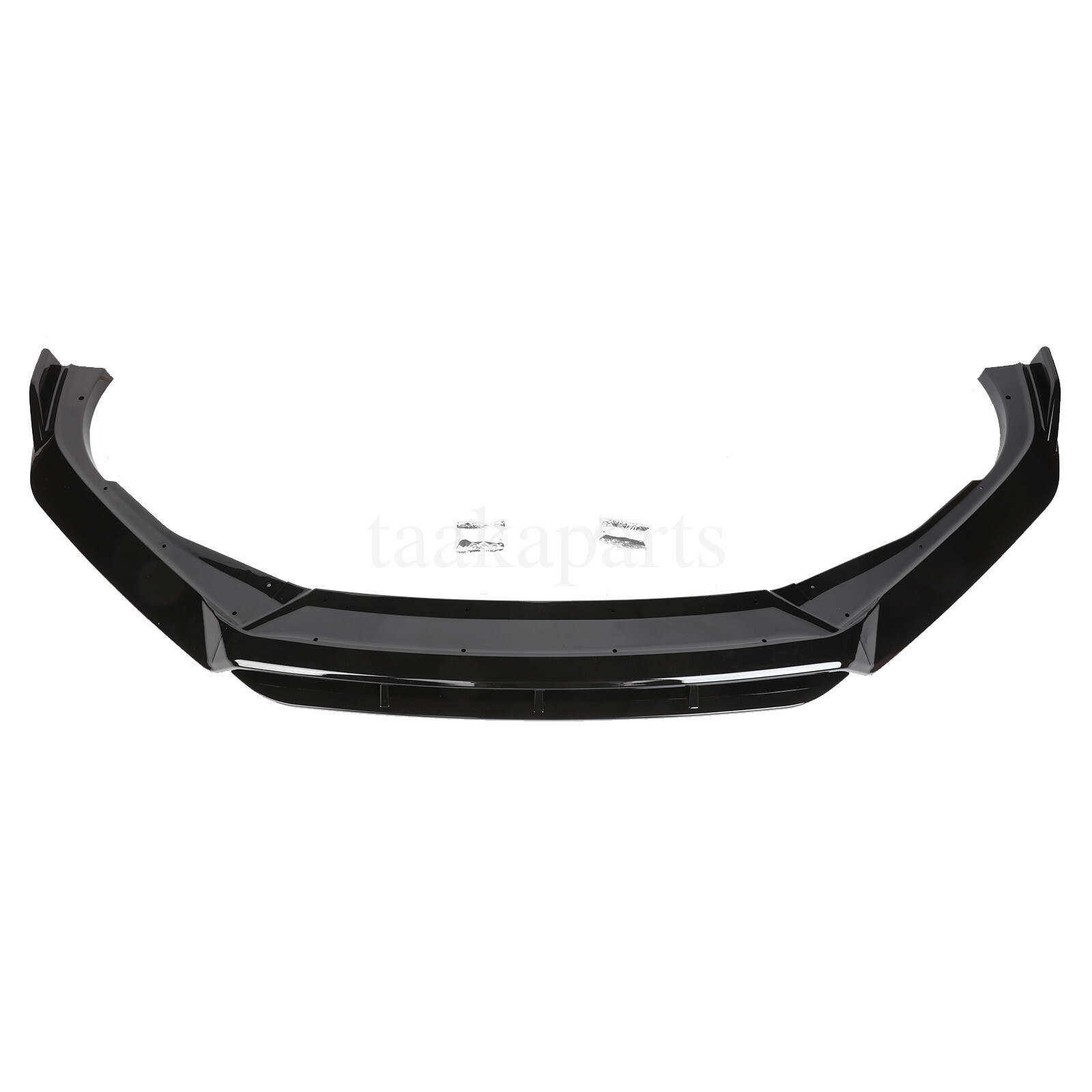 Glossy Black Front Bumper Lip Splitter Spoiler For Honda Accord Sport 18-20