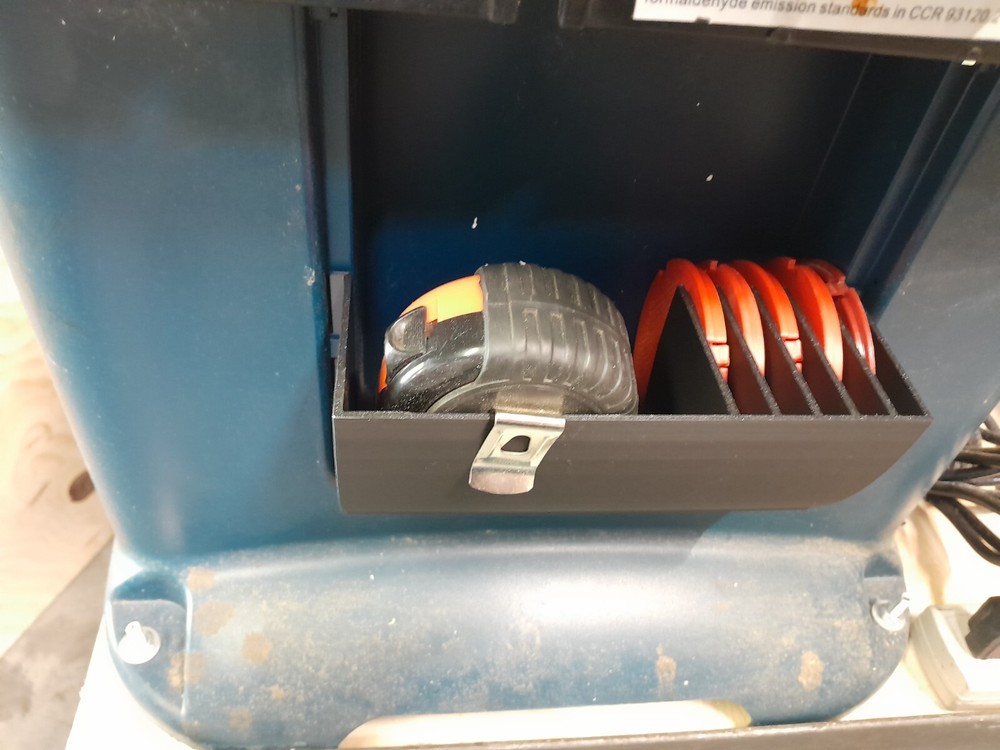 bosch router table ra1181 organizer and 2 insert rings