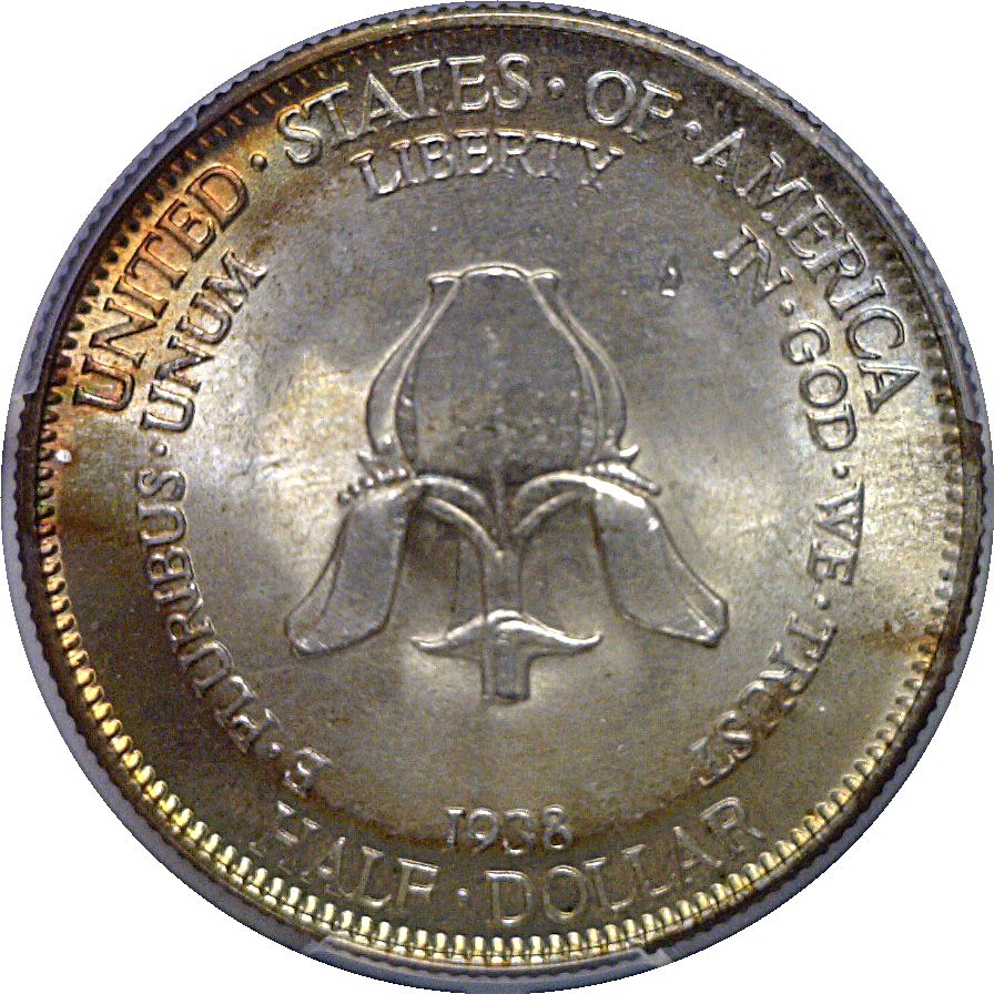 1938 New Rochelle Commemorative Half Dollar PCGS MS-67