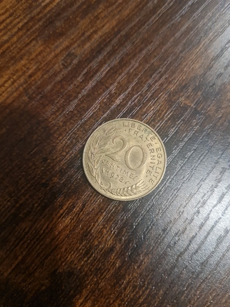 FRANCE 🇫🇷 20 CENTIMES 1978 COIN