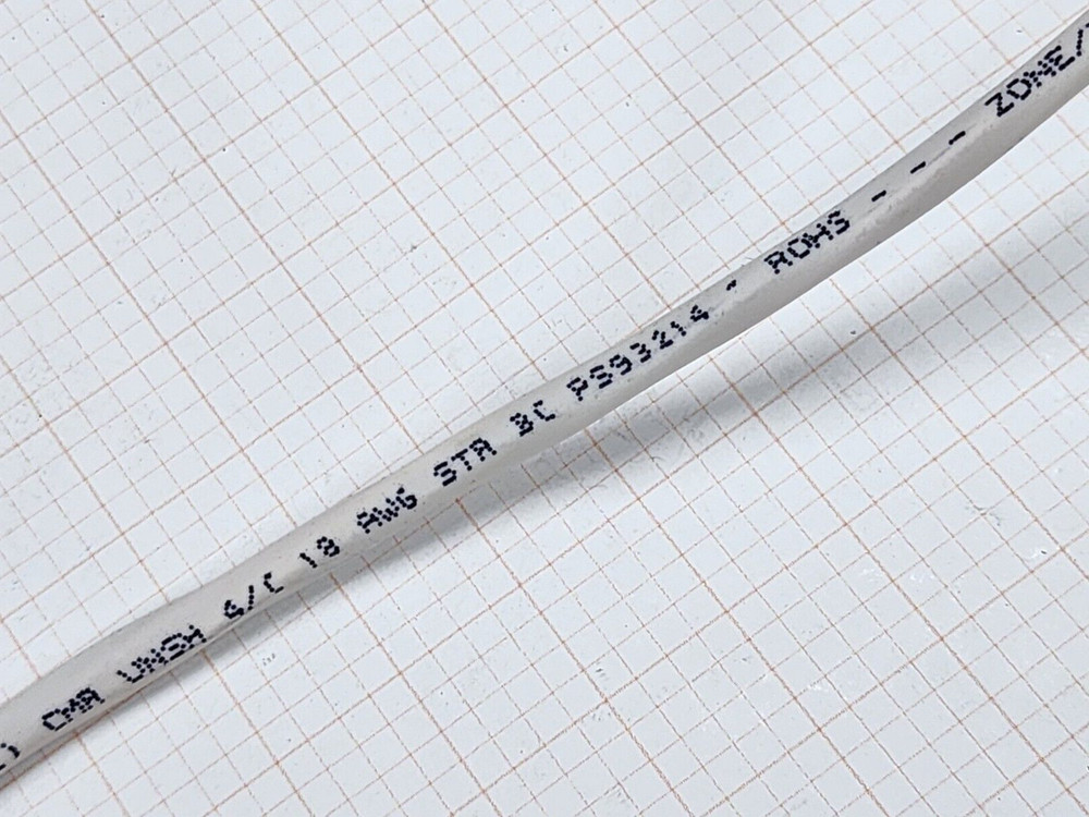 Structured Cable Products/SCP 18/4C Security/Alarm Cable Riser CMR White /100ft
