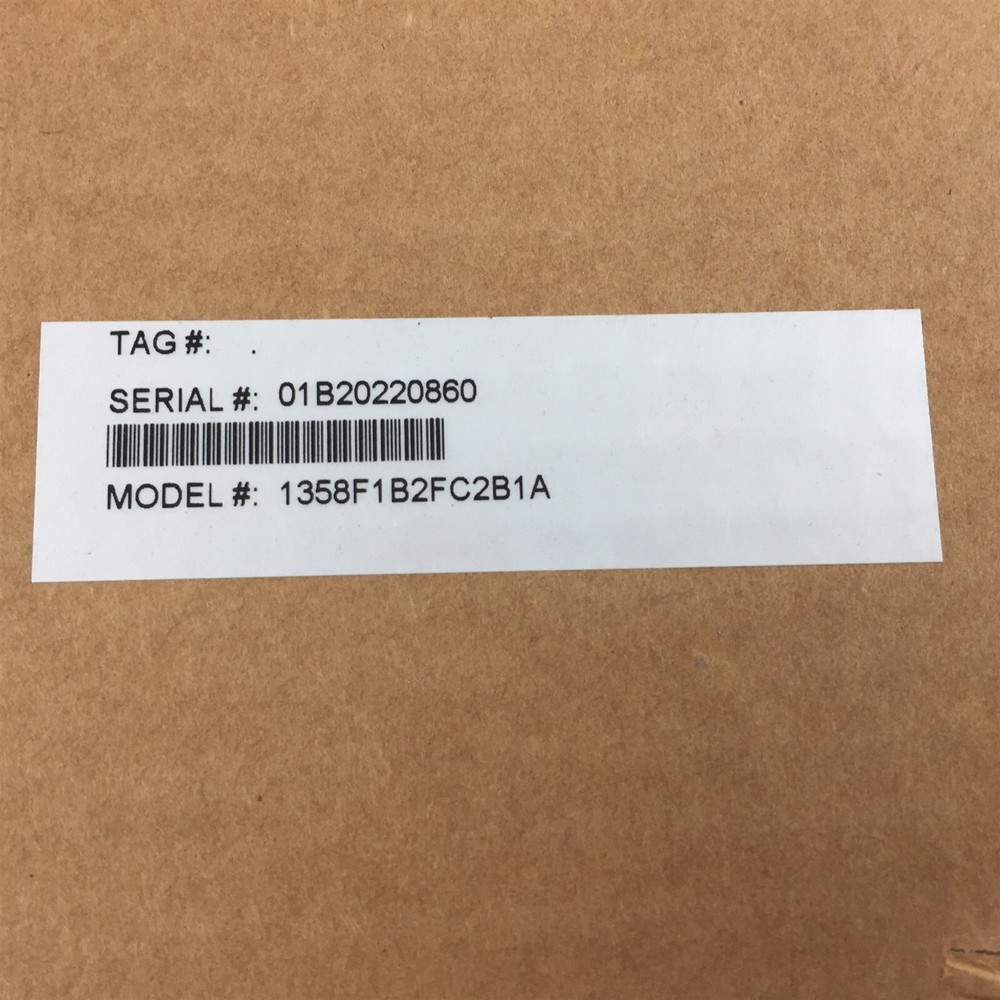 Brooks Instrument 1358F1B2FC2B1A Variable Flow Meter