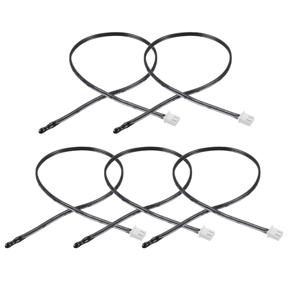 5 Pcs 20K NTC Thermistor Probe 15.7 Inch Epoxy Sensitive Temperature Temp Sensor