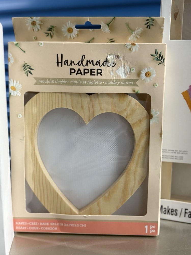 Recollections Papermaking Complete Bundle Mold Deckle Absorption Kit Templates