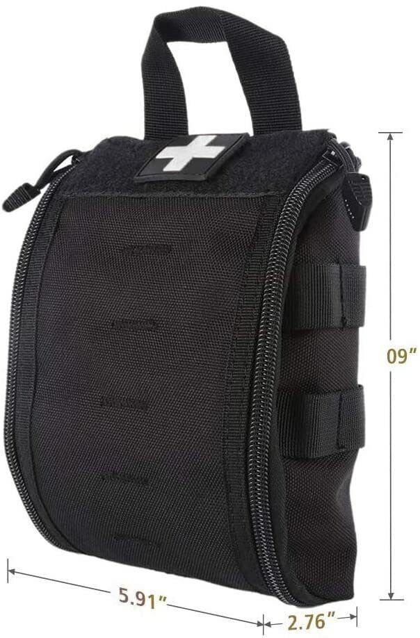 Tactical Molle Medical Pouch Military Rip-away First Aid Kit IFAK EMT Pouch Bag