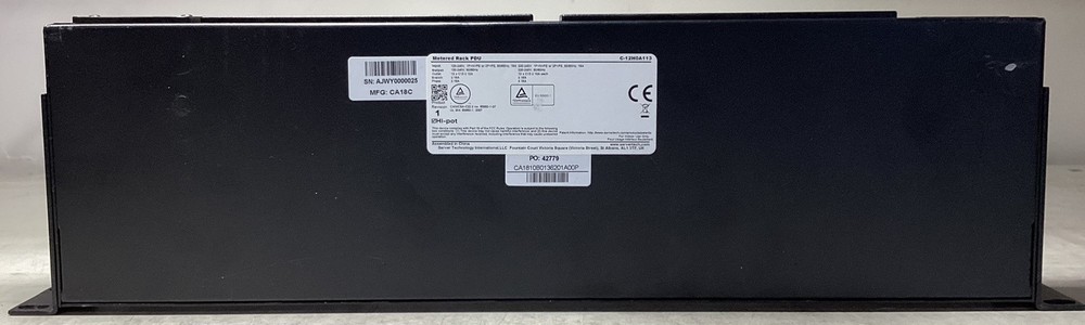 Server Technology | C-12H0A113 | Metered PDU