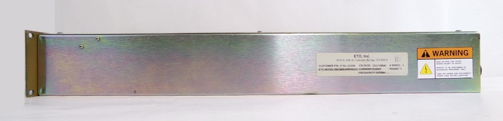 ETO Inc ARX-X491A Microwave Control Module 0190-00398 Working